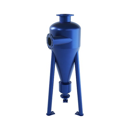Carbon Steel Centrifugal Sand Separator for Filtering Large Particulate Matter in Water Quality