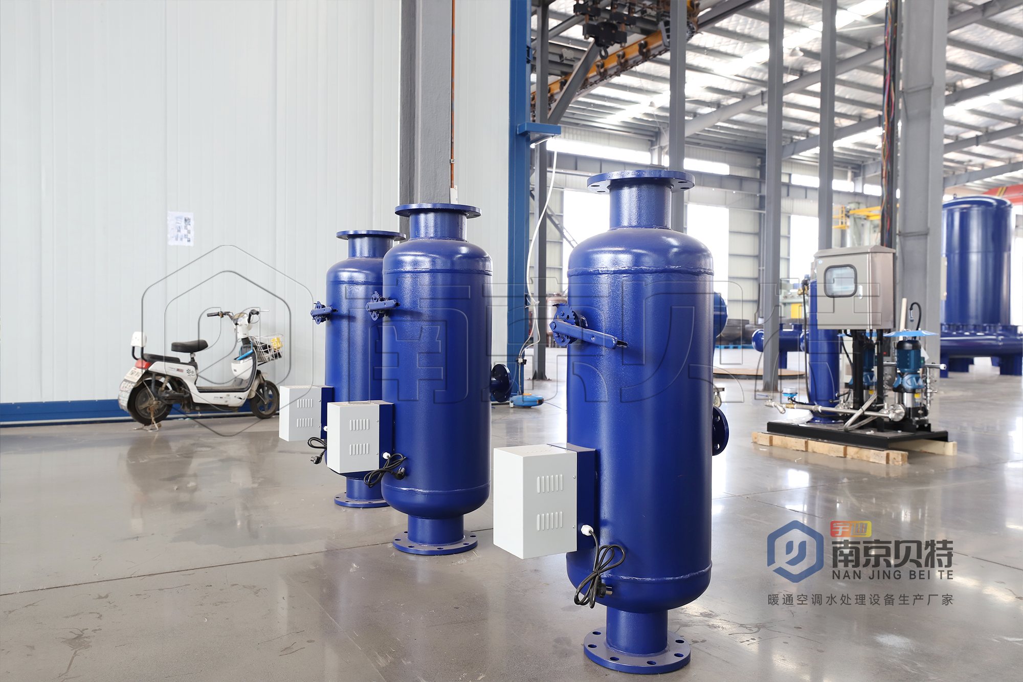 Magnetic Water Treatment Equipment BTDQ for Chilled Water (cooling) 