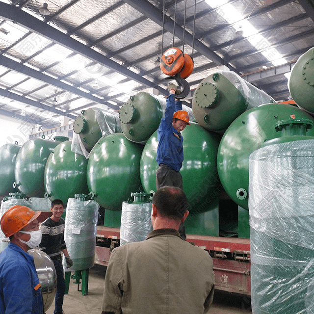 Volumetric Floating Coil Heat Exchanger